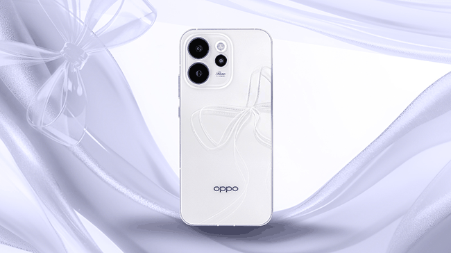星光蝴蝶结配色浪漫感拉满 姐妹们入手新机就选OPPO Reno15系列